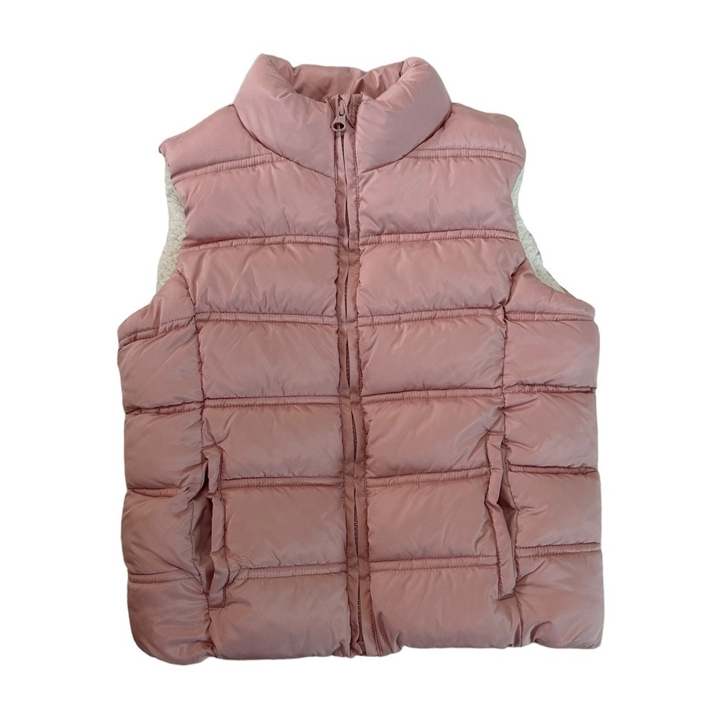 Gap Kids Light Pink Puffer Vest Size Medium